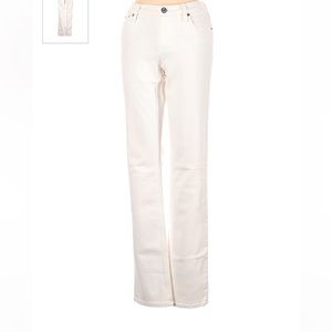 Ivory Color J Crew Toothpick Pant size 26